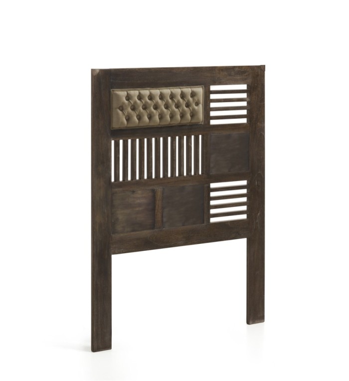 INDUSTRIAL - Testiera in legno 100 x 4 x 135