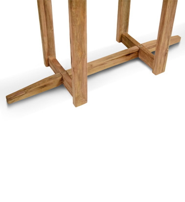 ORLANDO - Teak wood console table 130 x 35 x 85