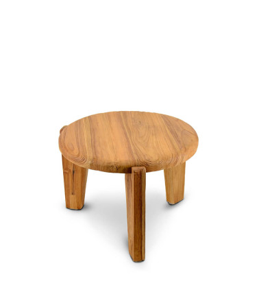 MALMO - Teak side table 50 x 50 x 37