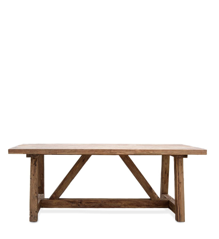 ORLANDO - Teak dining table 250 x 100 x 78