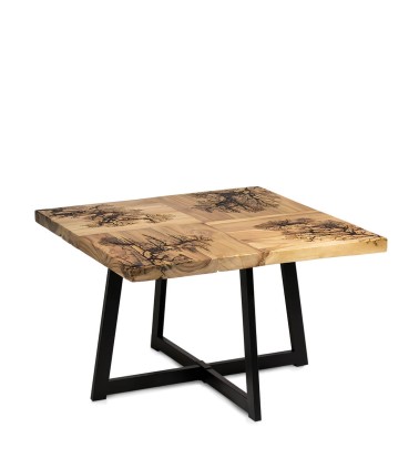 Table basse en teck 70 x 70 x 45