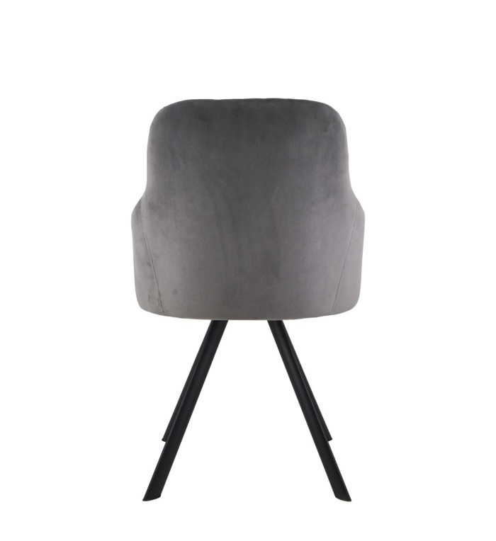 MELISSA - Fauteuil en fer et polyester 58 x 55 x 83