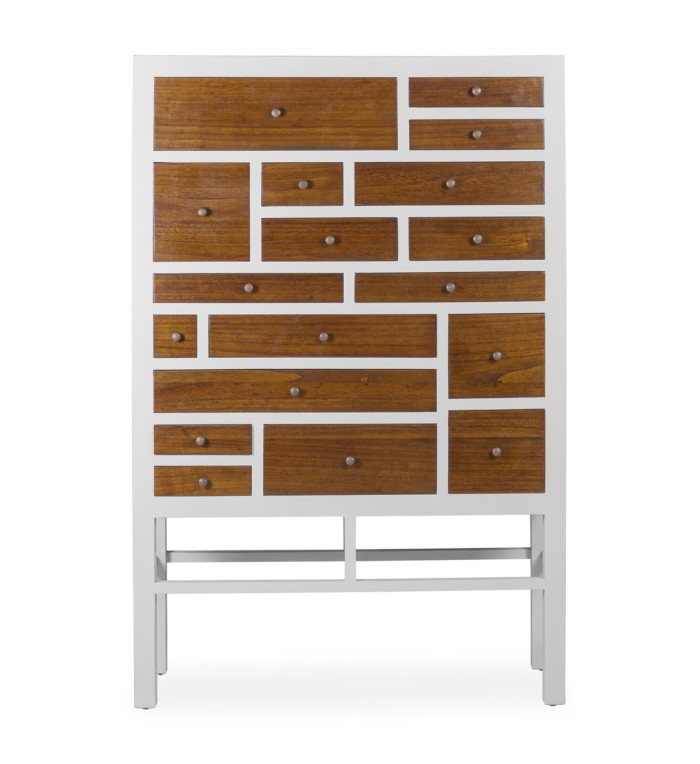 Mindi chest of drawers with 18 drawers 100 x 40 x 145