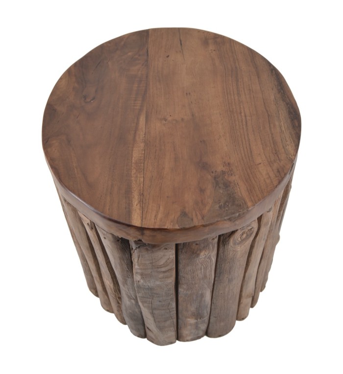 Teak side table 35 x 35 x 45