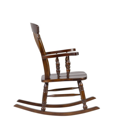 VINTAGE - Mahogany rocking chair 60 x 85 x 100