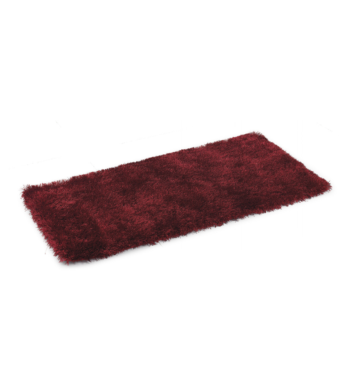 Tapis SHAGGY de couleur bordeaux 200 x 300